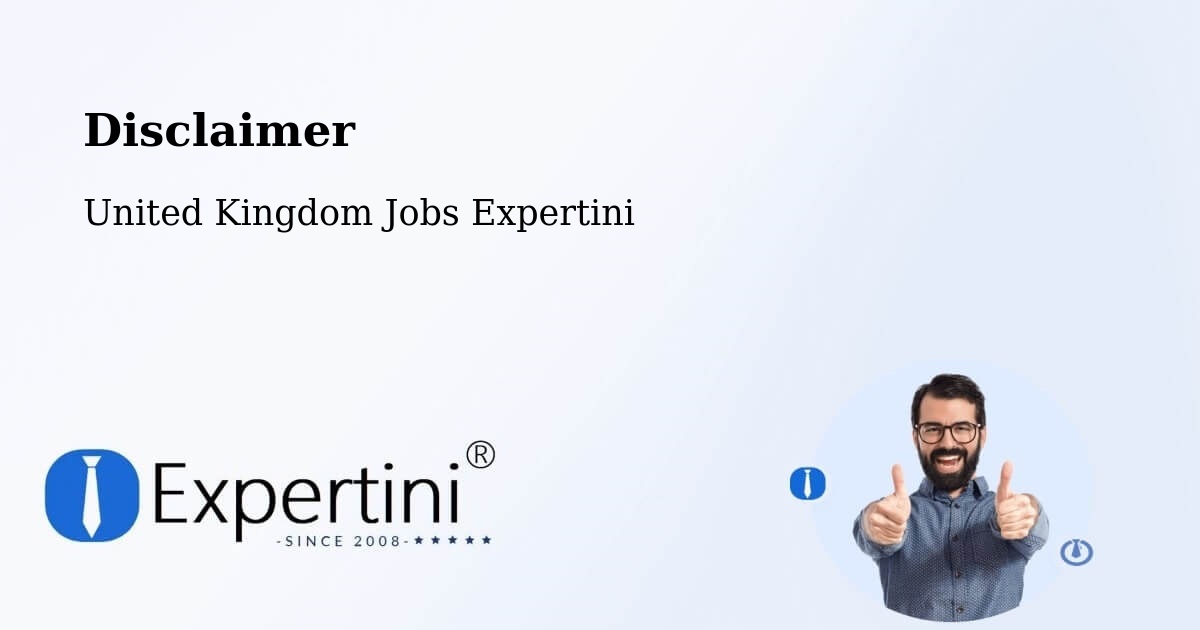 Disclaimer – Hurst - United Kingdom Jobs Expertini