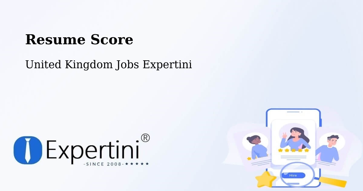 Resume Score & Job Description Match Tool – Hurst - United Kingdom Jobs Expertini